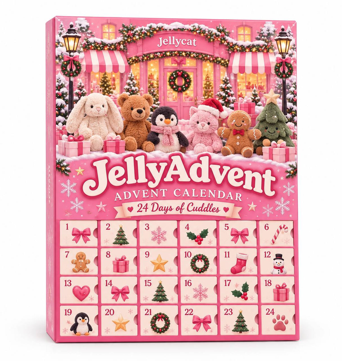 JellyAdvent™ 24-Day Plush Advent Calendar